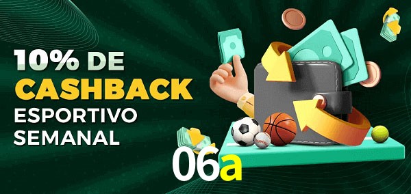 10% de bônus de cashback na 06a